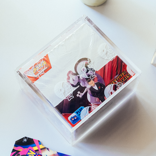 Pokemon Booster Box Acrylic Protector - Trainer Bank