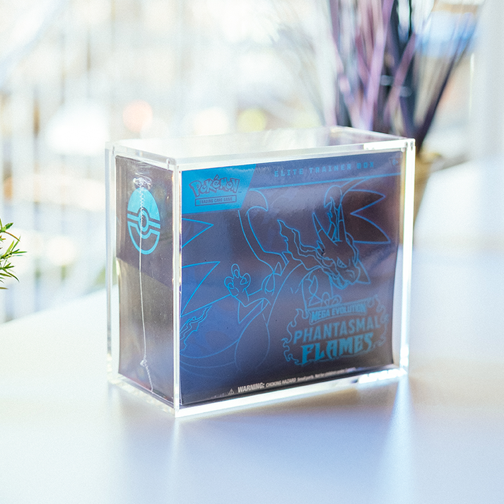 Pokemon Elite Trainer Box Acrylic Protector - Trainer Bank