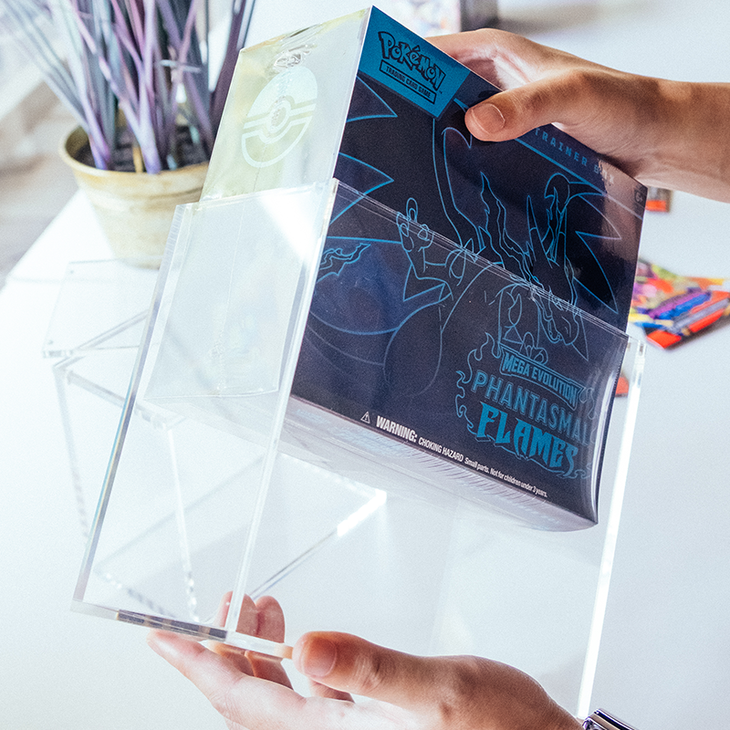 Pokemon Elite Trainer Box Acrylic Protector - Trainer Bank