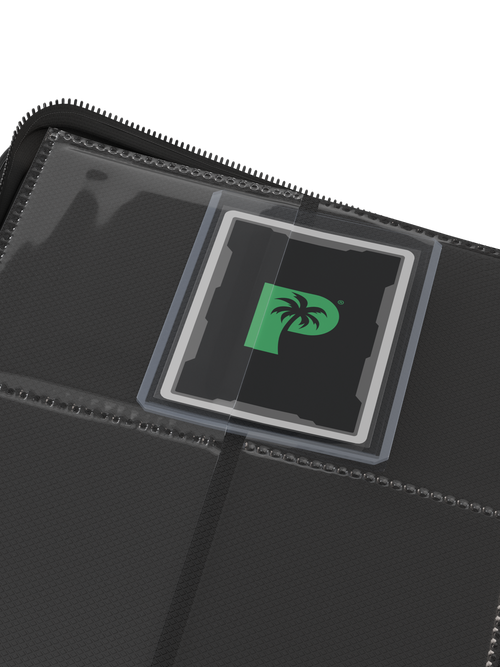 Collector's Series Top Loader Zip Binder - 4 Pocket - Black