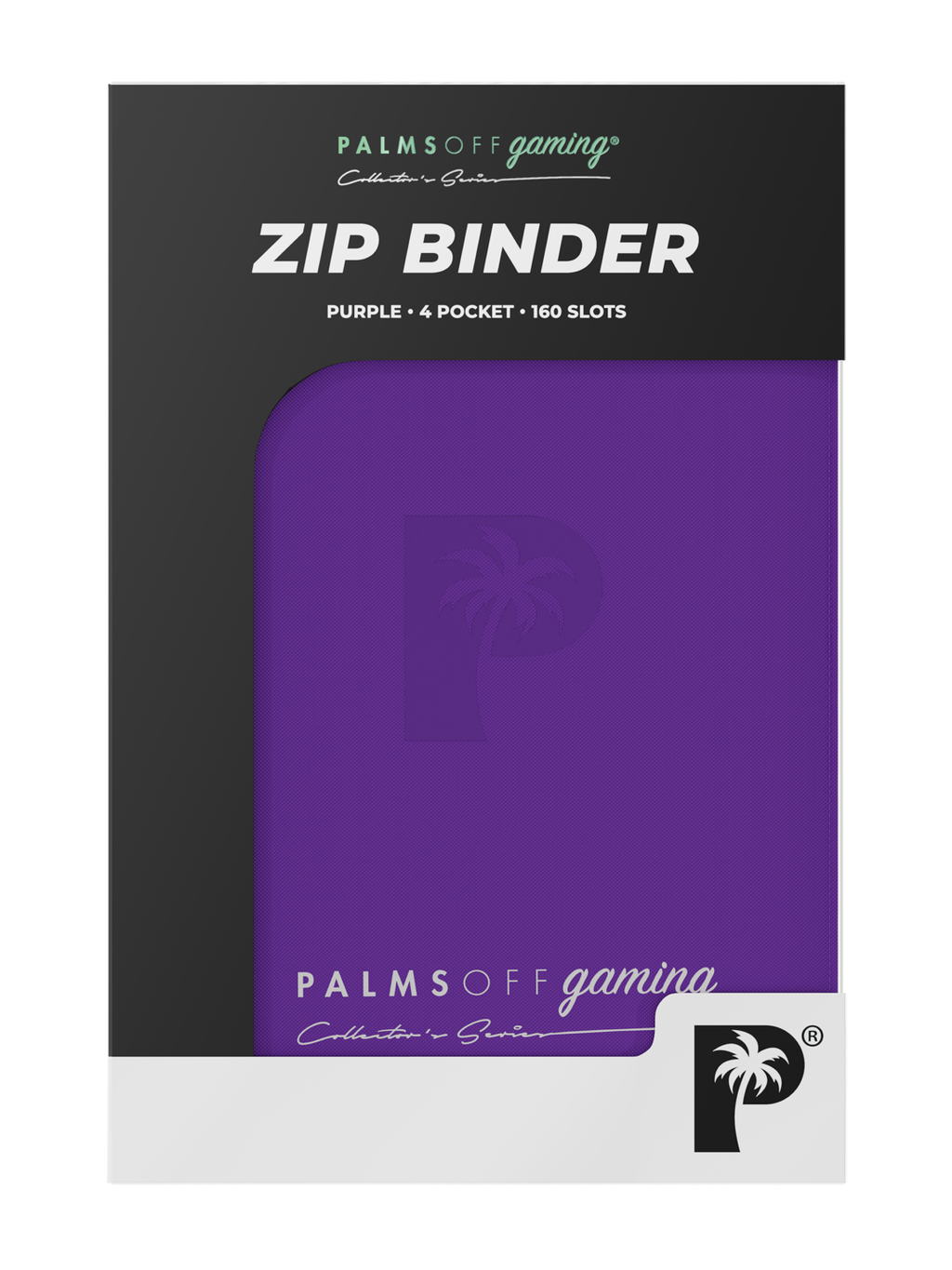 Collector's Series 4 Pocket Zip Binder - Purple