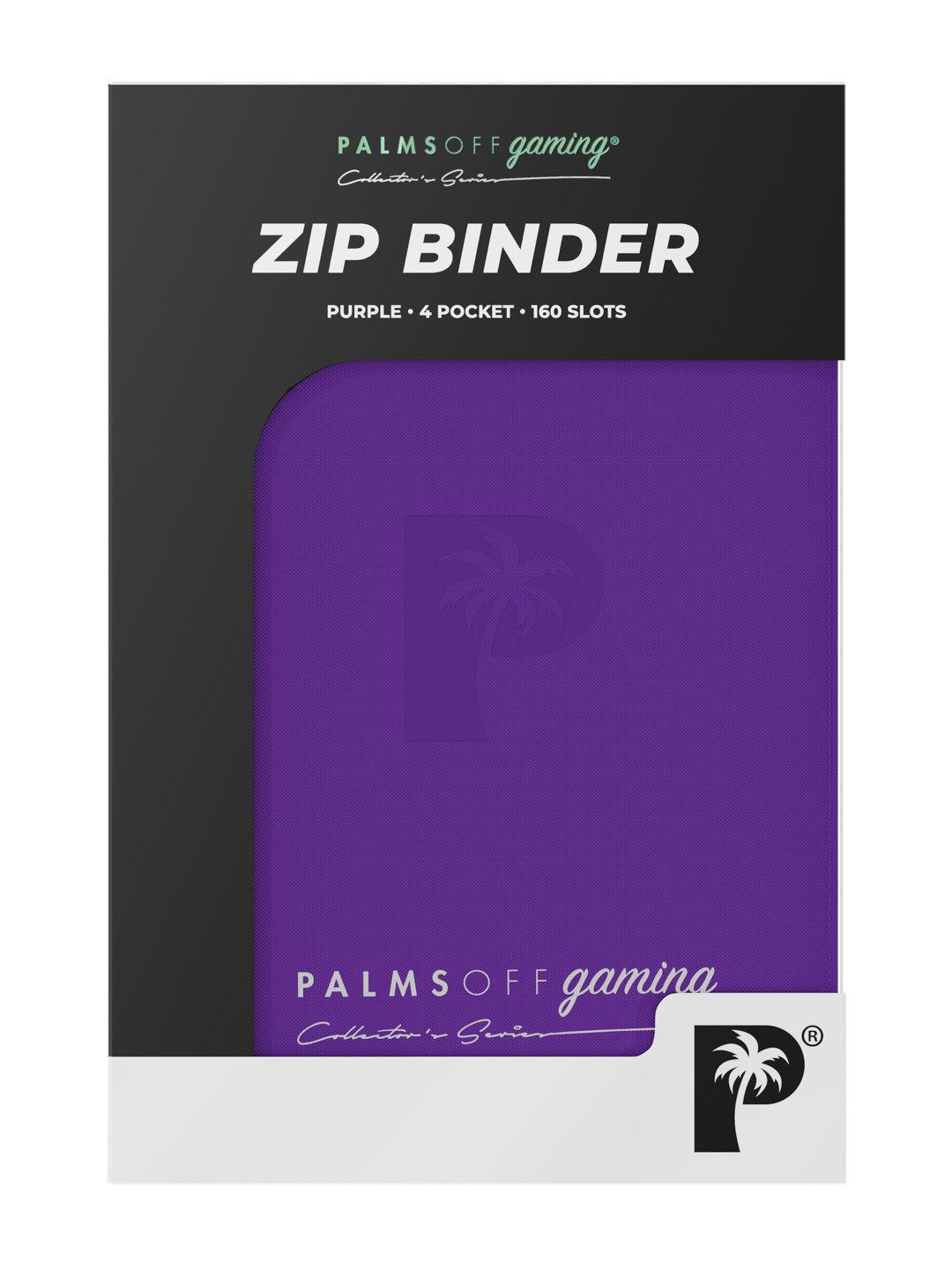 Collector's Series 4 Pocket Zip Binder - Purple