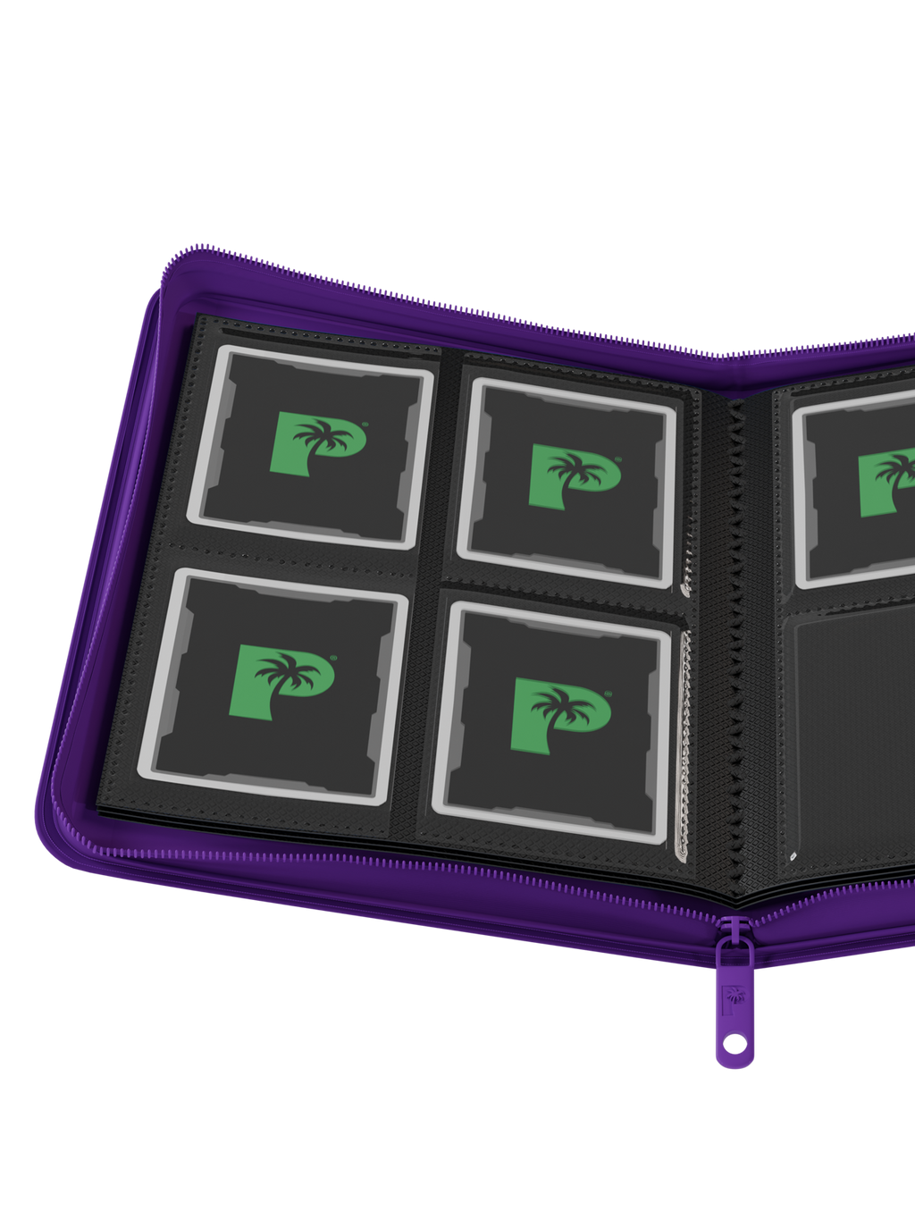 Collector's Series 4 Pocket Zip Binder - Purple