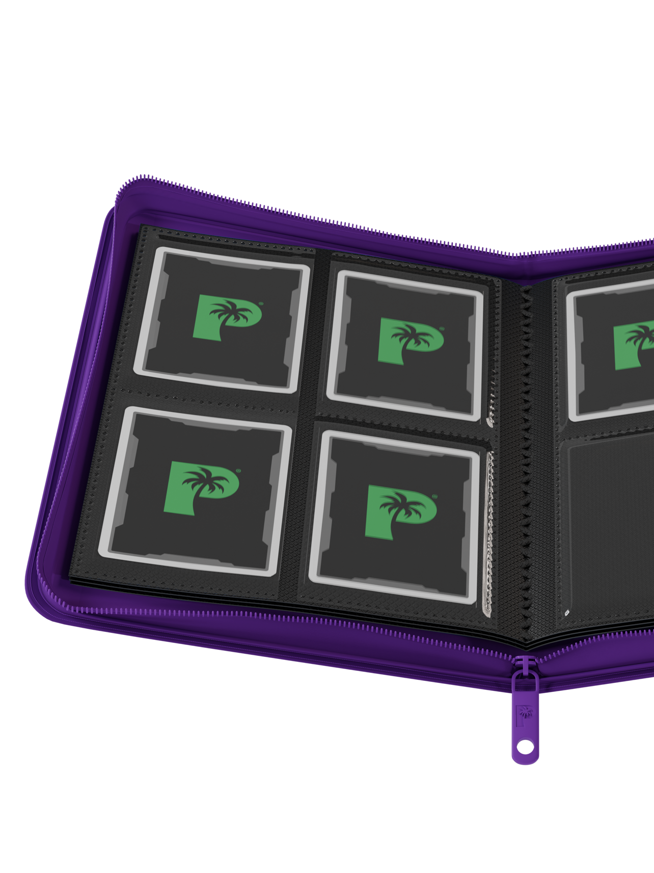 Collector's Series 4 Pocket Zip Binder - Purple
